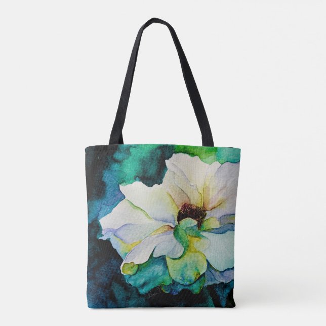 Tote Bag White Rose Totebag (Dos)