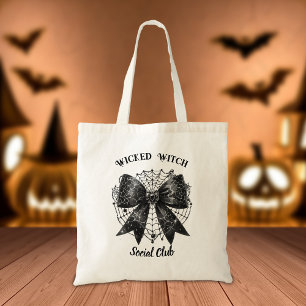 Tote Bag Wicked Witch Social Club Coquette