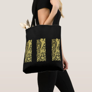 Tote Bag Will Bradley Heraldic Lion