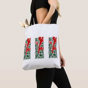 Tote Bag Will Bradley Heraldic Lion