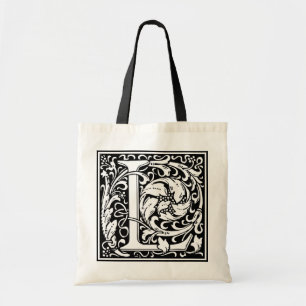 Tote Bag William Morris Alphabet "L"