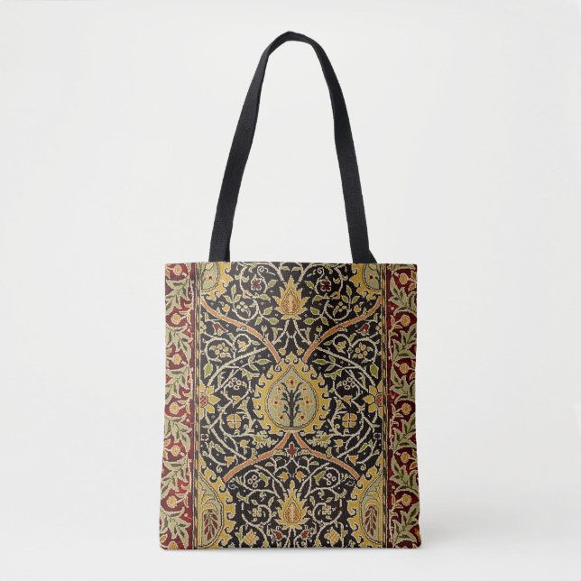 Tote Bag William Morris Classique Tapis Art Design d'impres (Devant)