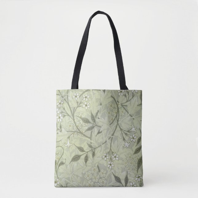 Tote Bag William Morris Jasmine Botanique (Devant)