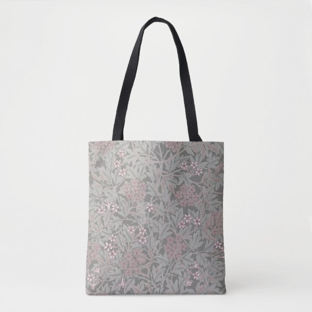 Tote Bag William Morris Jasmine Motif de fleurs (Devant)