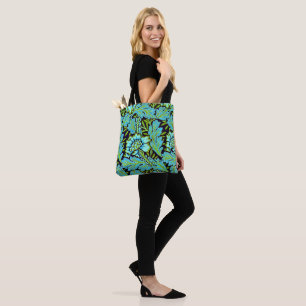Tote Bag William Morris Motif Vintage, Anemone,
