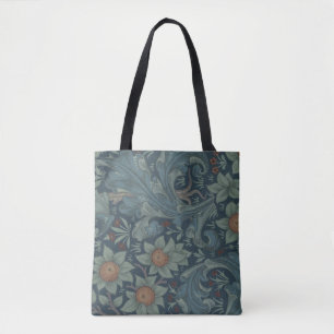 Tote Bag William Morris Orchard Art Motif