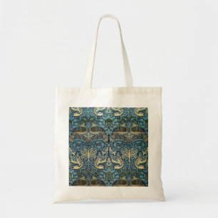 Tote Bag William Morris Paon et Dragon Tissé