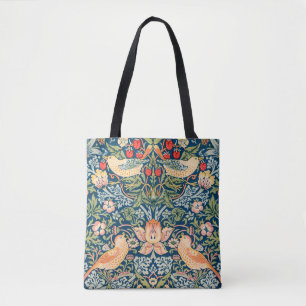 Tote Bag William Morris Strawberry Thief Motif floral