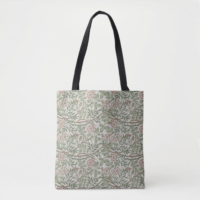 Tote Bag William Morris Sweetbrie Floral Art Nouveau (Devant)