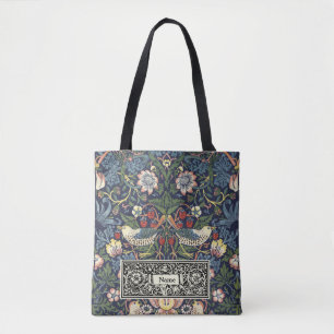 Tote Bag William Morris Vintage Strawberry Thief Motif