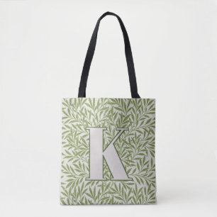 Tote Bag William Morris Willow Motif Grand initial