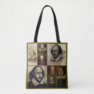 Tote Bag William Shakespeare Polyester Fourre-tout