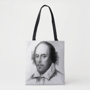 Tote Bag William Shakespeare Polyester Fourre-tout