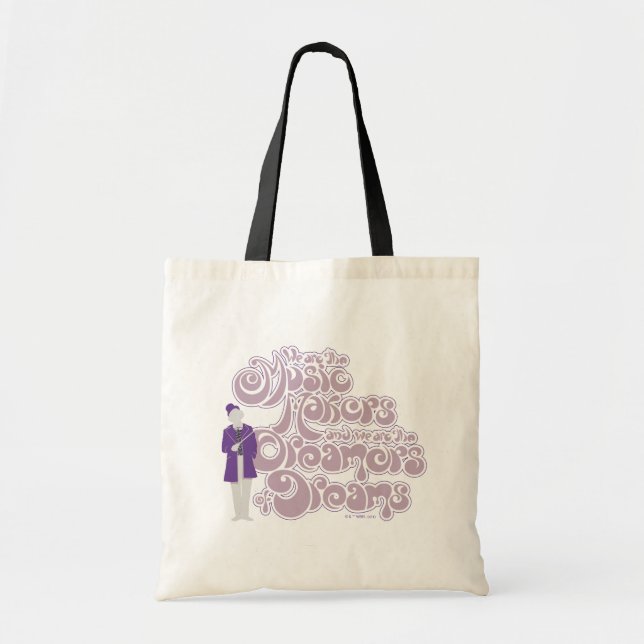 Tote Bag Willy Wonka - Les créateurs de musique, les rêveur (Devant)