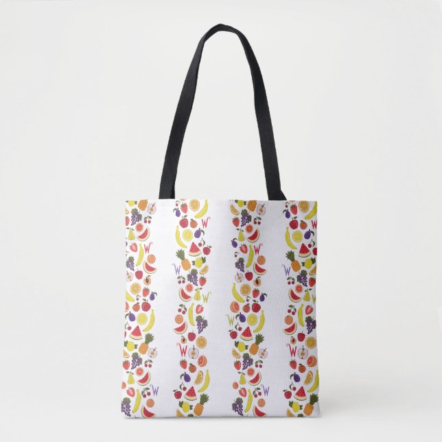 Tote Bag Willy Wonka Lickable Motif de fond d'écran (Devant)