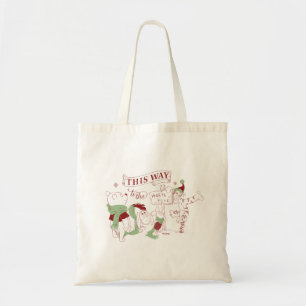Tote Bag Winnie l'Ooh   Christmas Graphic