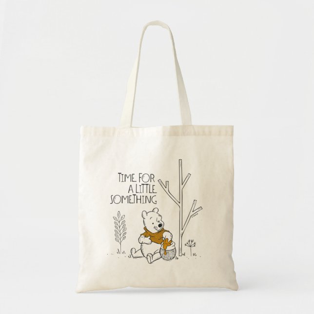 Tote Bag Winnie l'Ooh | Le temps d'un petit quelque chose (Devant)