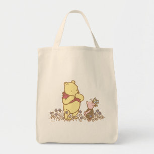 Tote Bag Winnie l'Ooh Pooh et Piglet en Field Classic