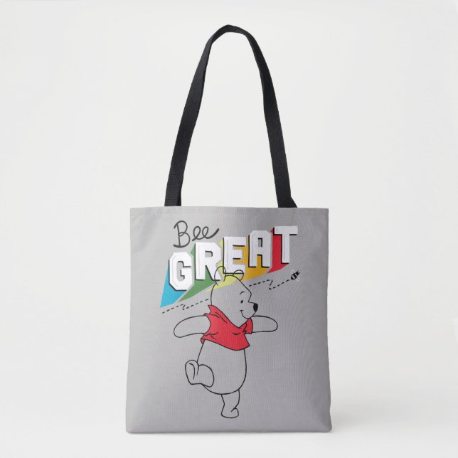 Tote Bag Winnie l'Ourson| Abeille grande (Devant)