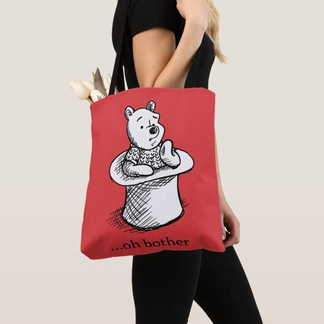 Tote Bag Winnie l'Ourson| Citation Oh Bother (De près)