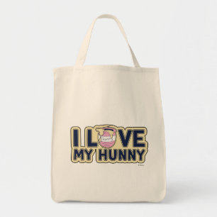 Tote Bag Winnie L'Ourson  J'aime mon amour