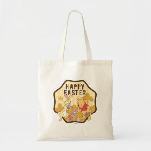 Tote Bag Winnie l'Ourson Joyeux insigne de Pâques