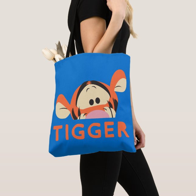 Tote Bag Winnie l'Ourson| Tigre de Peek-a-Boo (De près)