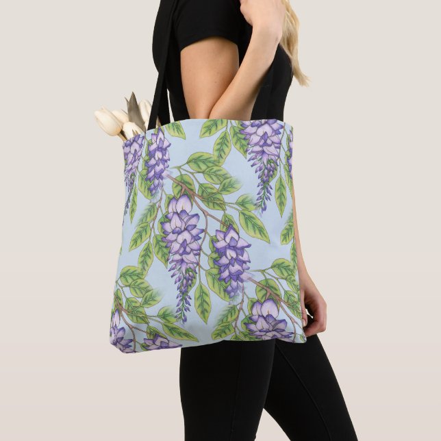 Tote Bag Wisteria (De près)