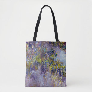 Tote Bag Wisteria (moitié gauche) par Claude Monet