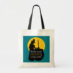 Tote Bag Witch and Moon Magic Spell Tote