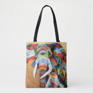 Tote bag with Elephant design