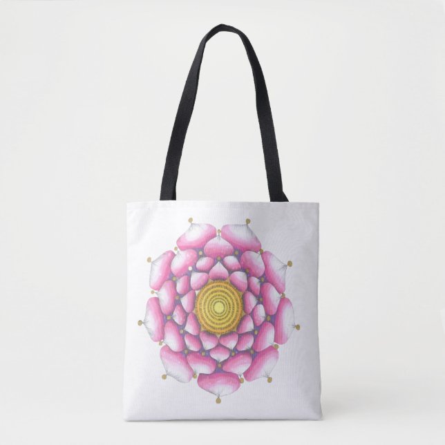 Tote bag with Mandala Design (Front)