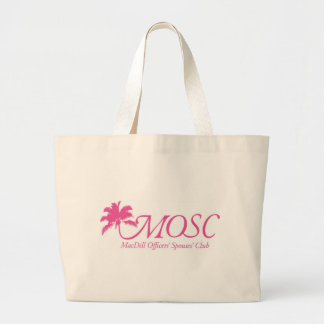 Tote Bag with Pink Logo