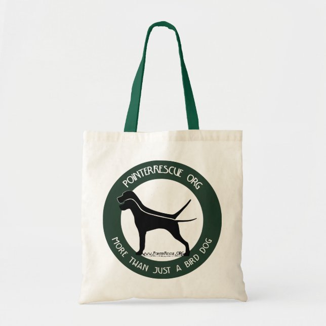 Tote bag with Pointer Rescue Organization (PRO) (Front)