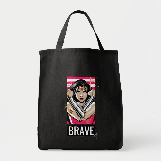 Tote Bag Wonder Woman Defender - Modèle (Devant)