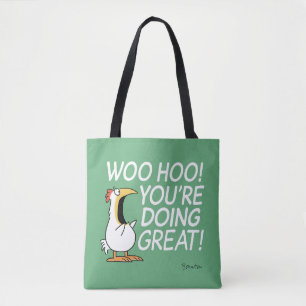 Tote Bag WOO HOO ! TU FAIS BEAUCOUP ! Sandra Boynton
