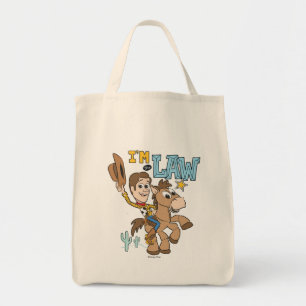 Tote Bag Woody "Je suis la loi"
