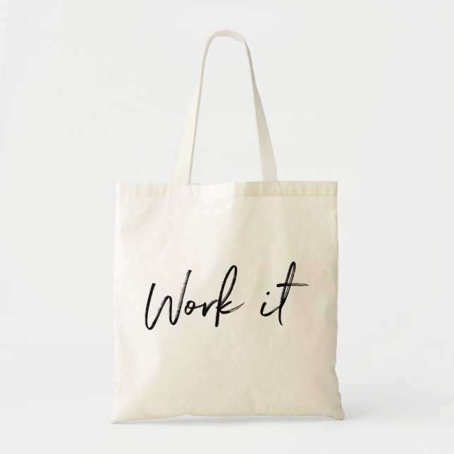 Tote Bag Work It Gym Fourre-tout (Devant)