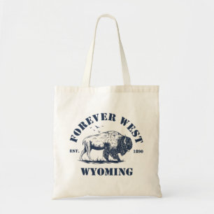 Tote Bag Wyoming, Forever West