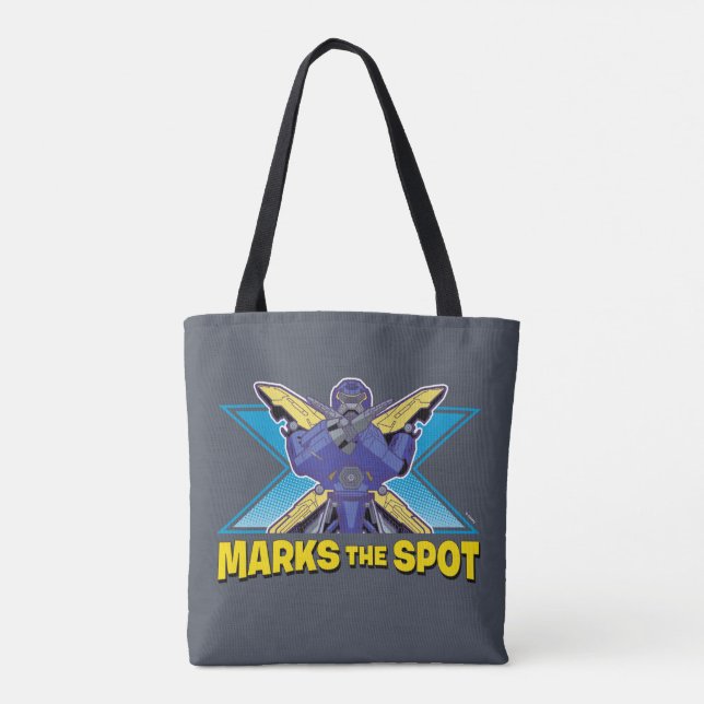 Tote Bag X marque le point (Dos)