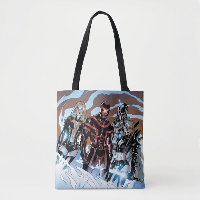 Tote Bag X-Men | Emma Frost, Cyclops, Magneto & Magik (Devant)
