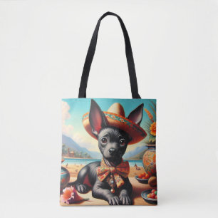 Tote Bag Xoloitzcuintle vintage