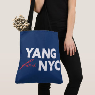 Tote Bag Yang pour le soutien électoral du maire de New Yor