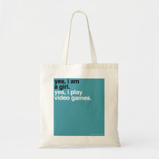 Tote Bag YBN : Oui, je suis une fille