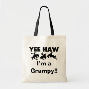 Tote Bag Yee Haw Je suis un T-shirts Grampy et des cadeaux