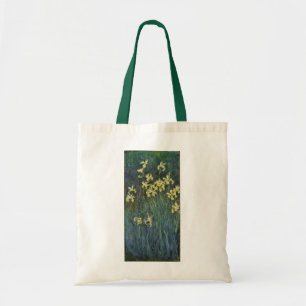 Tote Bag Yellow Irises par Claude Monet, Art Vintage
