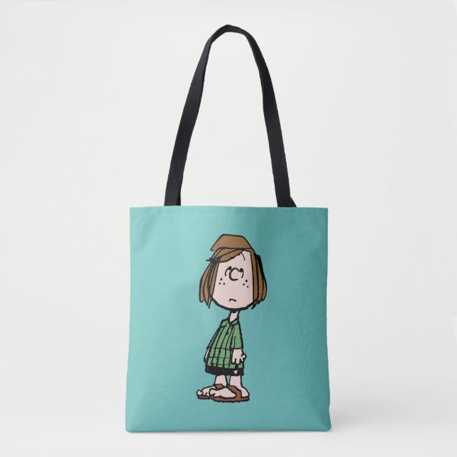 Tote Bag Yeux roulants à la menthe poivrée (Devant)