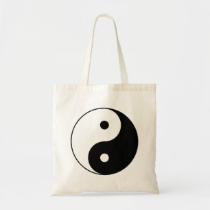 Tote Bag Yin et symbole philosophique de motivation de Yang