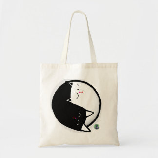 Tote Bag Yin & Yang Kitties