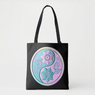 Tote Bag Yin Yang Pastel